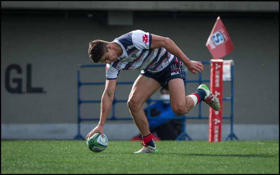 Jack Maddocks scored a hat-trick of tries – John Gunning, Inside Sport: Japan, Mar 3rd, 2018