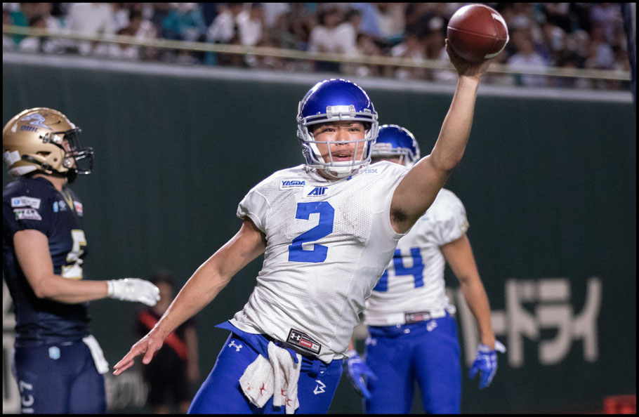 IBM QB Yuki Masamoto scores in the Pearl Bowl final – Sachiyo Karamatsu, Inside Sport: Japan, June 21, 2019