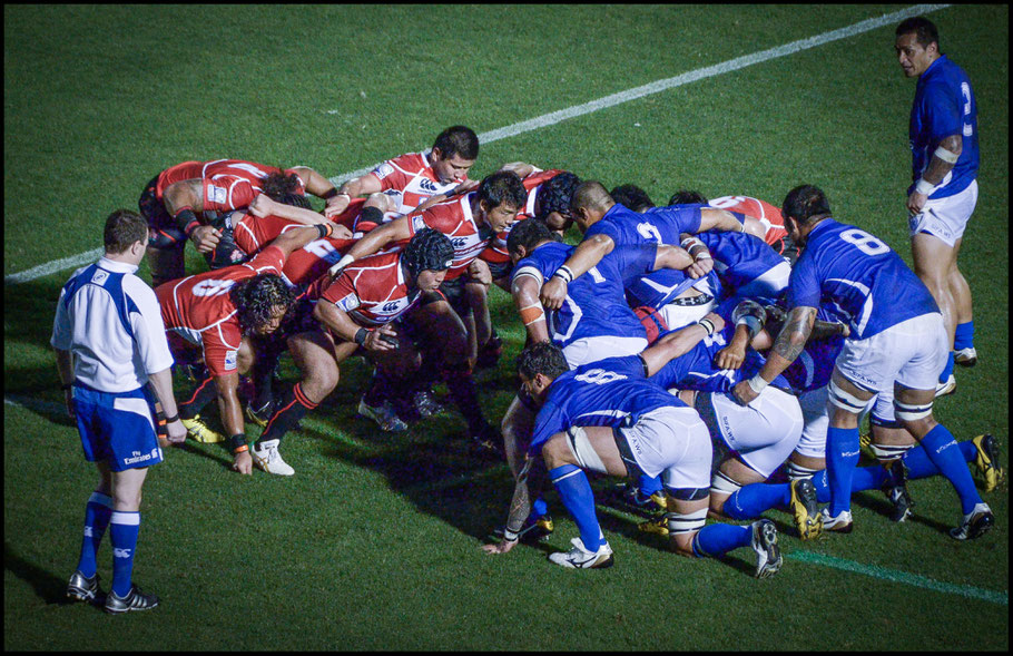 Japan in action against Samoa - John Gunning Inside Sport: Japan, July 2, 2011