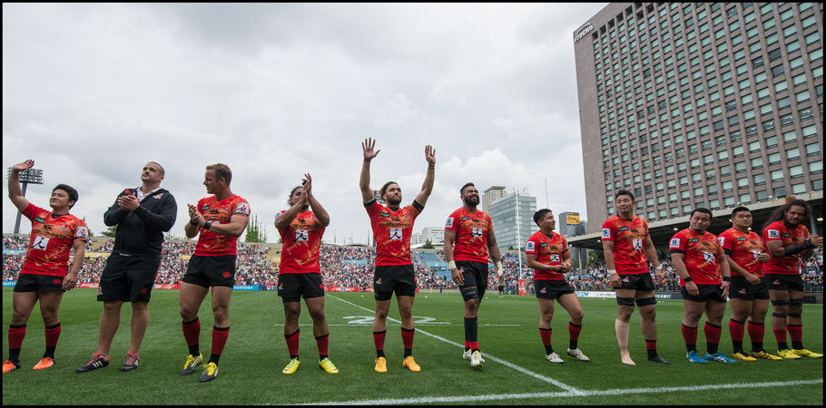 Sunwolves' 36-28 defeat of Argentina's Jaguares was the team's only win in its inaugural season