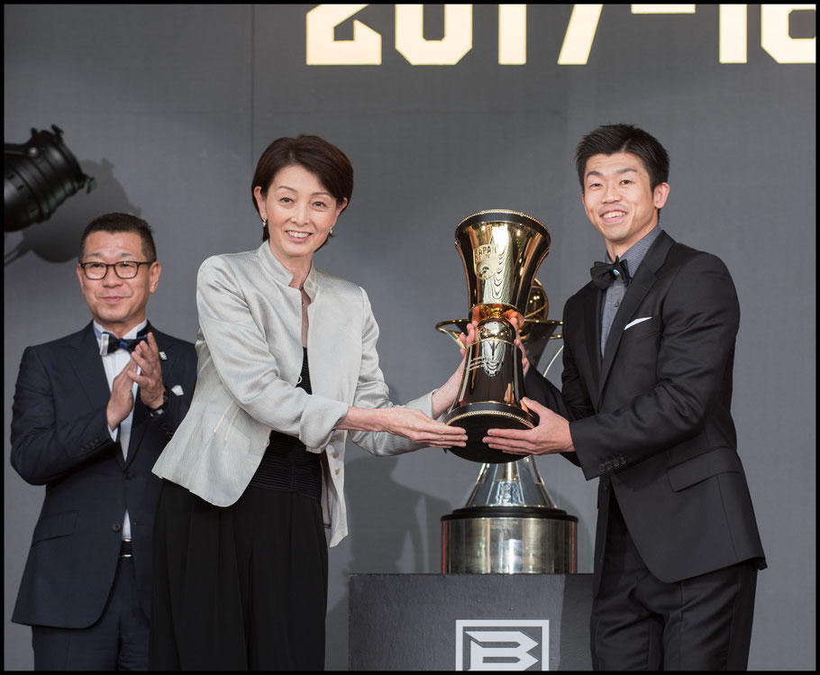 Takeki Shonaka at the 2018 B.League Awards – Chris Pfaff, Inside Sport: Japan, May 29th, 2018