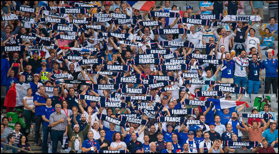 French fans were happy in the first half – John Gunning, Inside Sport: Japan, Sept 21, 2019