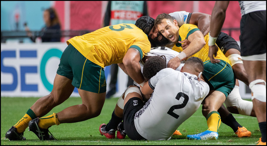 Australia and Fiji was a hard fought match – Chris Pfaff, Inside Sport: Japan, Sept 21, 2019