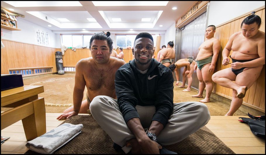 Adeyemi at Onoe Sumo Stable — John Gunning, Inside Sport: Japan, Dec 29, 2016