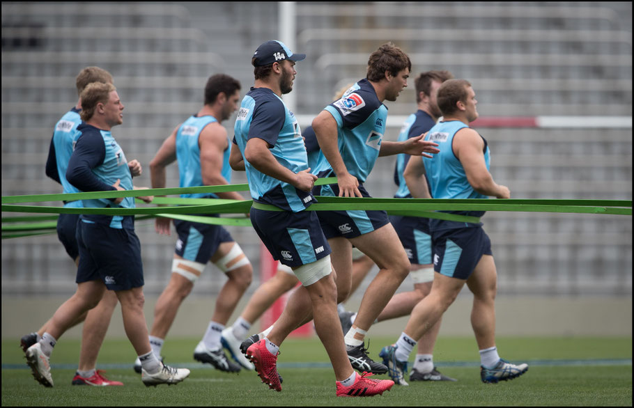 Waratahs train at the captain's run ahead of the game against Sunwolves – Sachiyo Karamatsu Inside Sport: Japan, April 6th, 2018