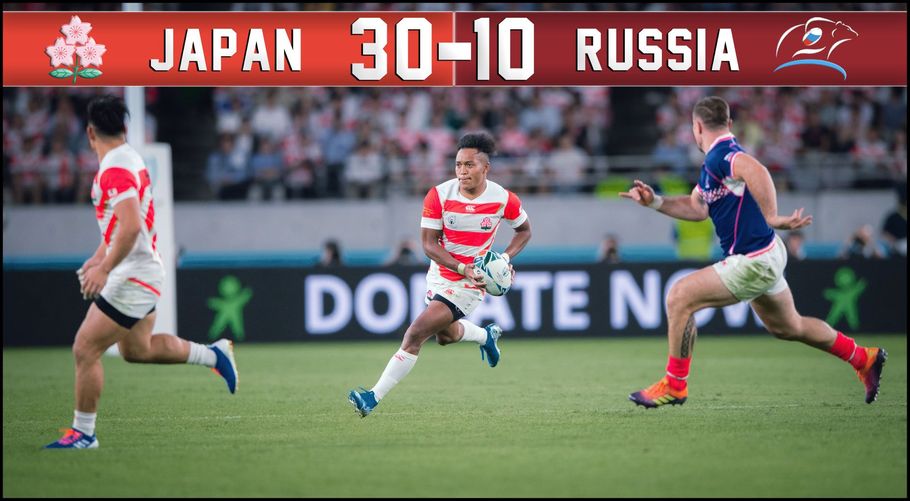 After a stuttering start Japan pulled away from Russia in the RWC 2019 opening game – Sachiyo Karamatsu Inside Sport: Japan, Sept 20, 2019