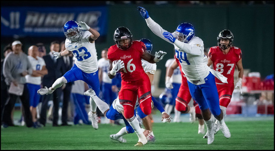 Trashaun Nixon rushed for 196 yards with 3 TDs – John Gunning, Inside Sport: Japan, Dec 17th, 2018