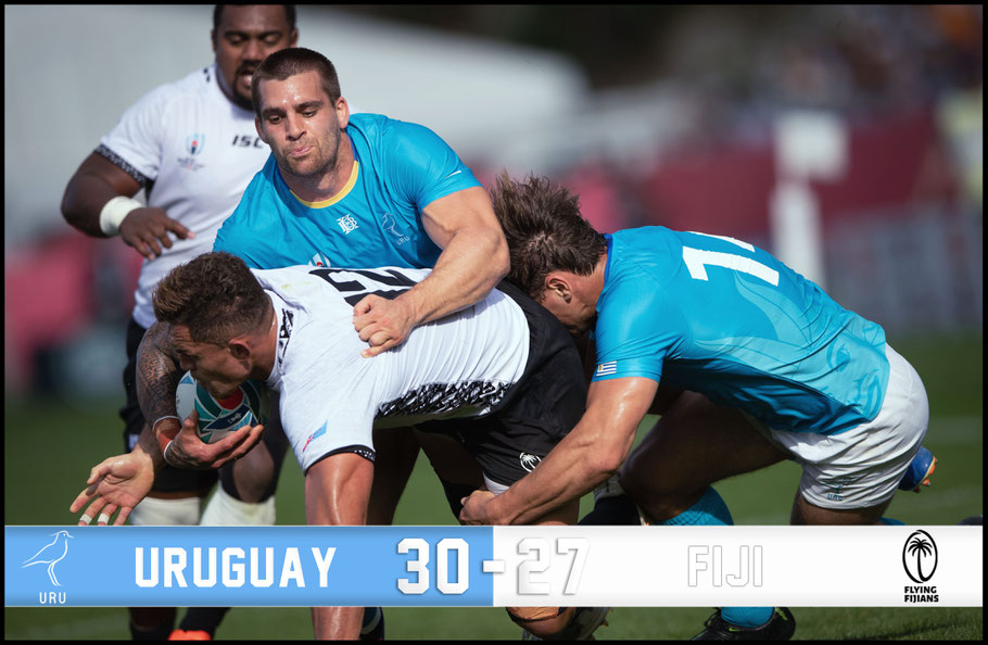 Uruguay shocked Fiji in Kamaishi– Sachiyo Karamatsu, Inside Sport: Japan, Sept 25, 2019