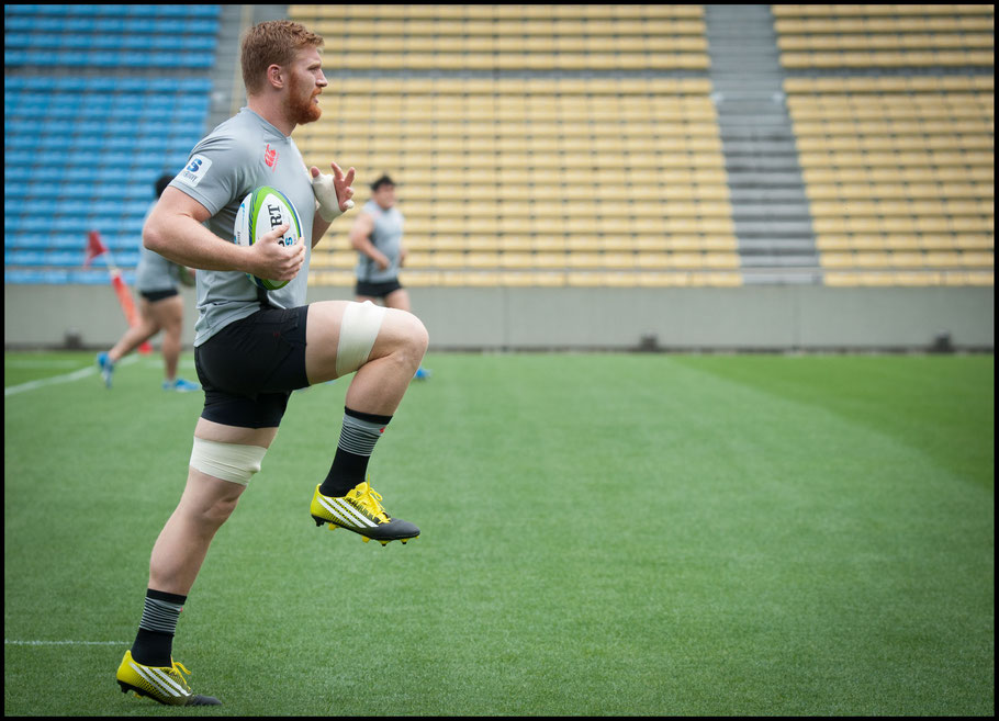 Quirk at a captain's run during Sunwolves' first season - John Gunning Inside Sport: Japan, May 6, 2016