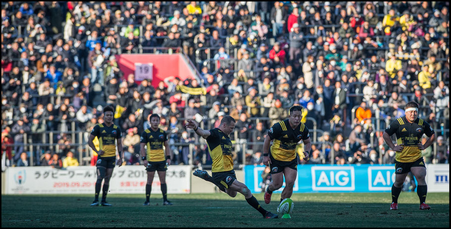 Matt Giteau hit the post with two kicks – John Gunning, Inside Sport: Japan, Jan 13th, 2018