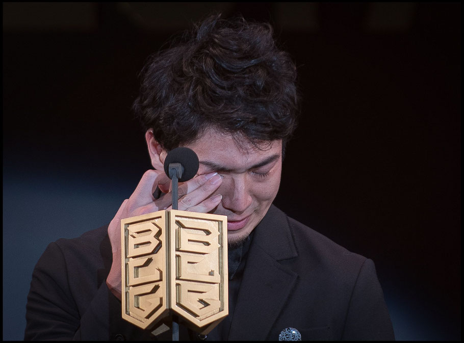 Makoto Hiejima gets emotional at the 2018 B.League Awards – Chris Pfaff, Inside Sport: Japan, May 29th, 2018