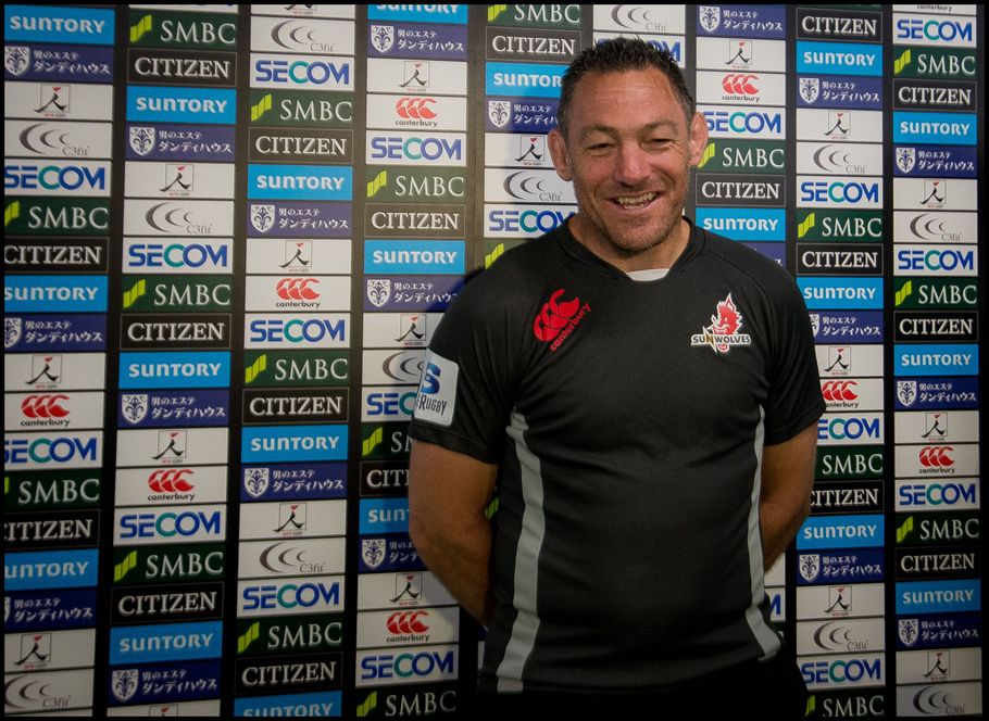 Sunwolves first Head Coach Mark Hammett - John Gunning Inside Sport: Japan, April 22, 2016