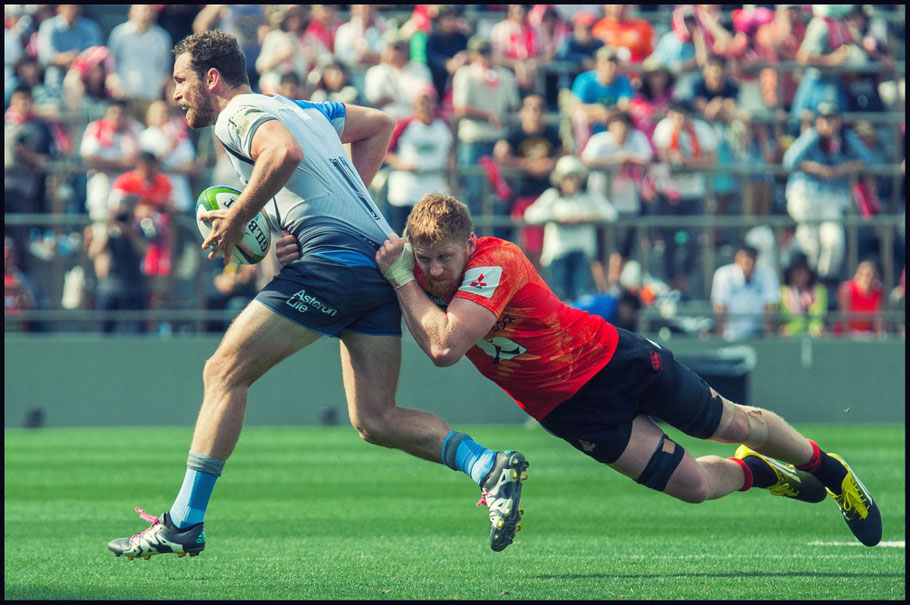 New Sunwolves Captain Ed Quirk in Action Against Western Force  — John Gunning, Inside Sport: Japan, May 7, 2016