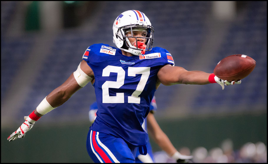 Creators RB Andre Whyte scores in Tokyo Dome – John Gunning Inside Sport: Japan, Sept 21, 2018