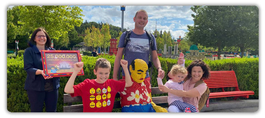 legoland deutschland 25 millionsten gast