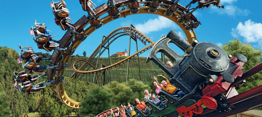 Tripsdrill's Neuheit - Hals über Kopf und Volldamp