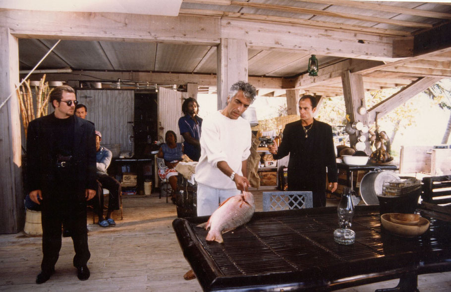 Marc SAEZ in "Day of atonement" with Franck Khalfoun et gerard Darmon