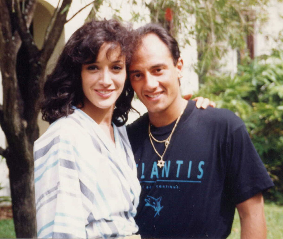 Marc Saez and Jennifer Beals in DAY OF ATONEMENT