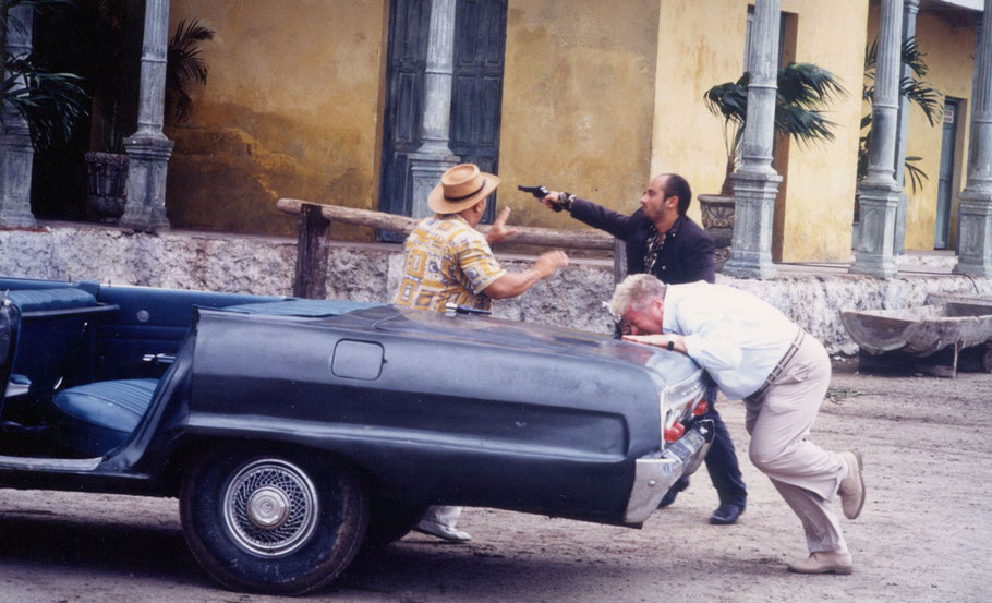 Marc SAEZ in the serie AVENTURE CARAIBE Directed by Paolo Barzman
