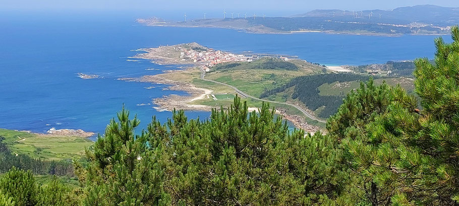 Blick auf Muxia
