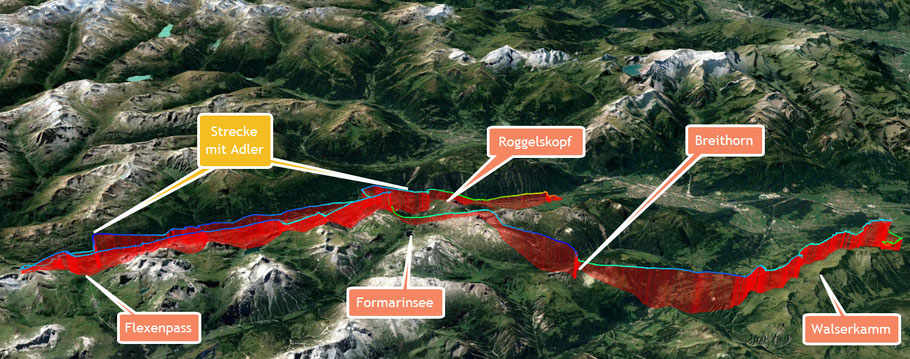 Flugtrack auf google earth