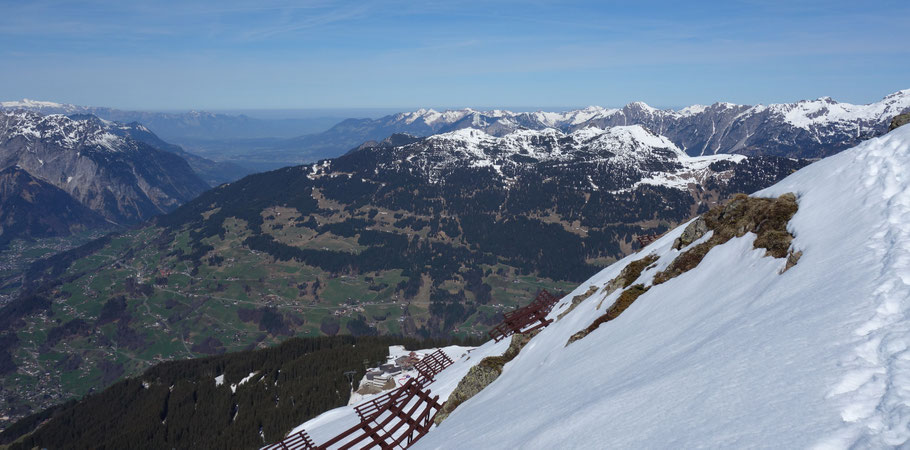 Weg zum Startplatz