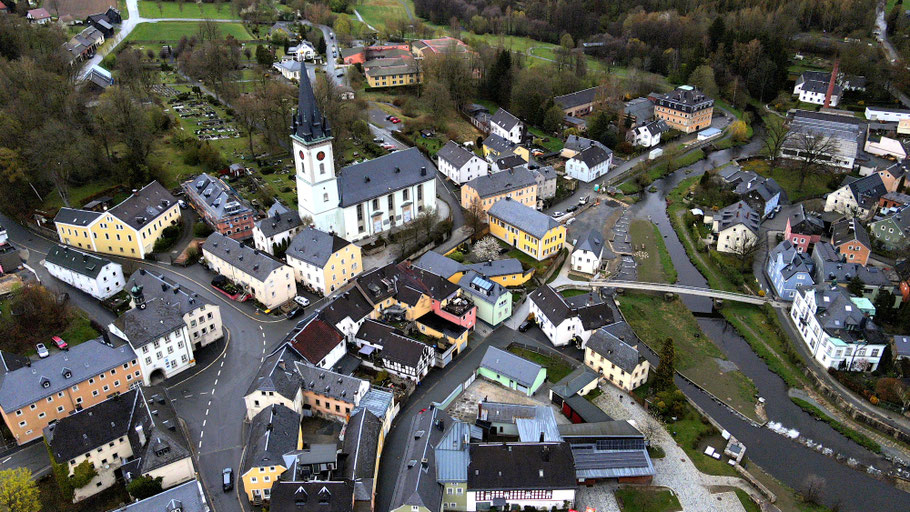 19.04.2026 Luftbild mit freundlicher Unterstützung der FFW Schwarzenbach an der Saale