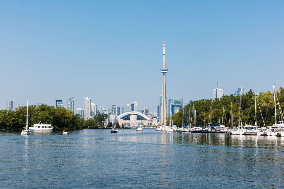 Toronto von Toronto Islands, Kanada