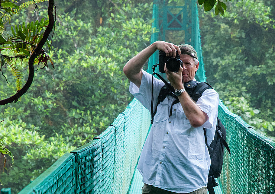Jürgen, Photograph, Hängebrücke, Nebelwald, Monteverde, Costa Rica