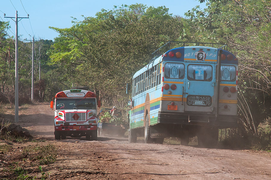 Bus, Ometepe, Nicaragua