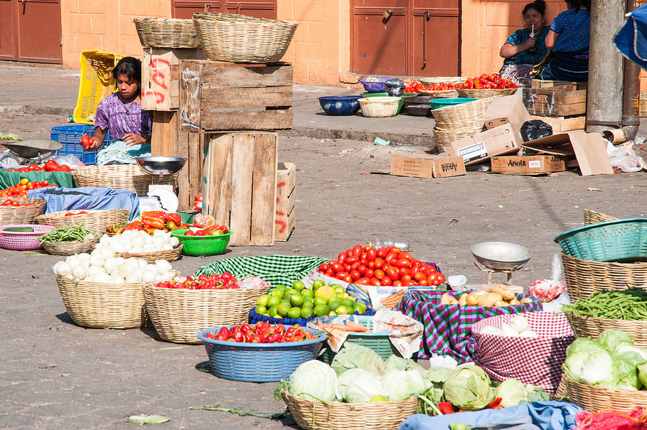 Markt, Antigua, Guatemala