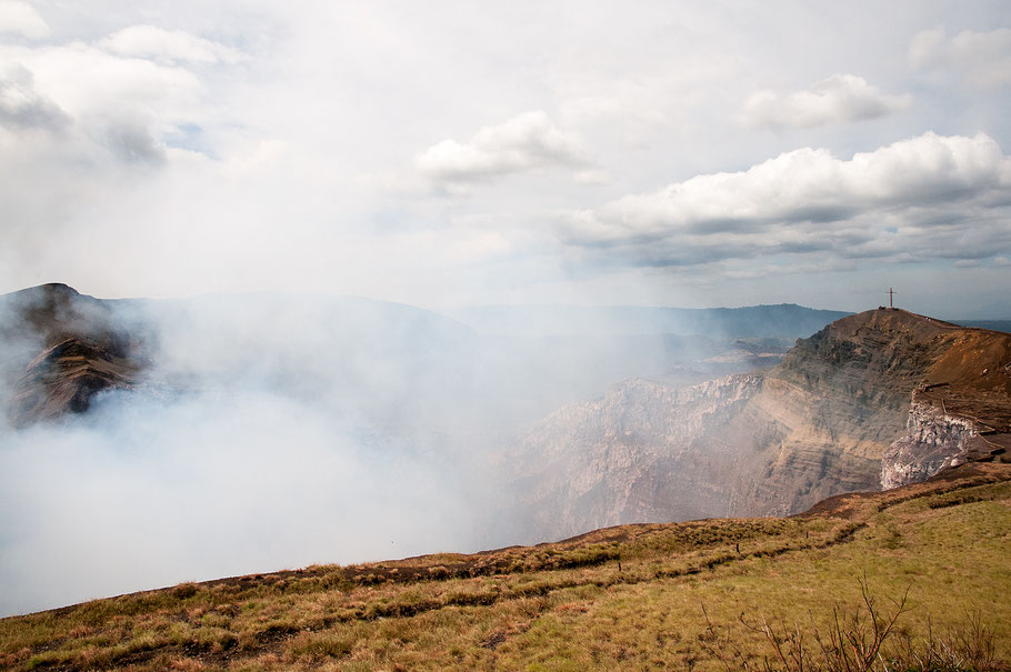 Krater, Vulkan Masaya, Nicaragua
