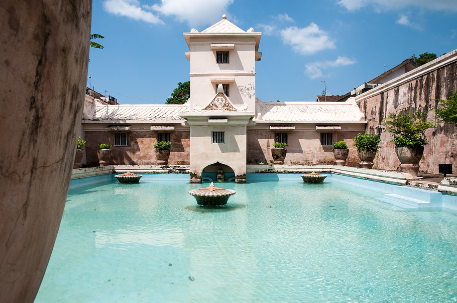 Sultansbad, Yogjakarta, Indonesien, Java
