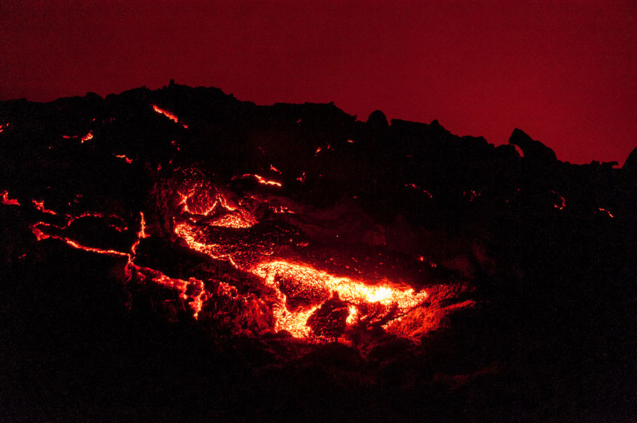 Lava, Vulkan Pacaya, Guatemala
