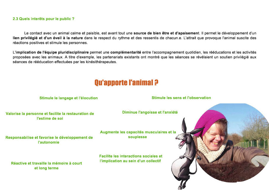 La MÉDIATION animale Site de biodivercitycontact