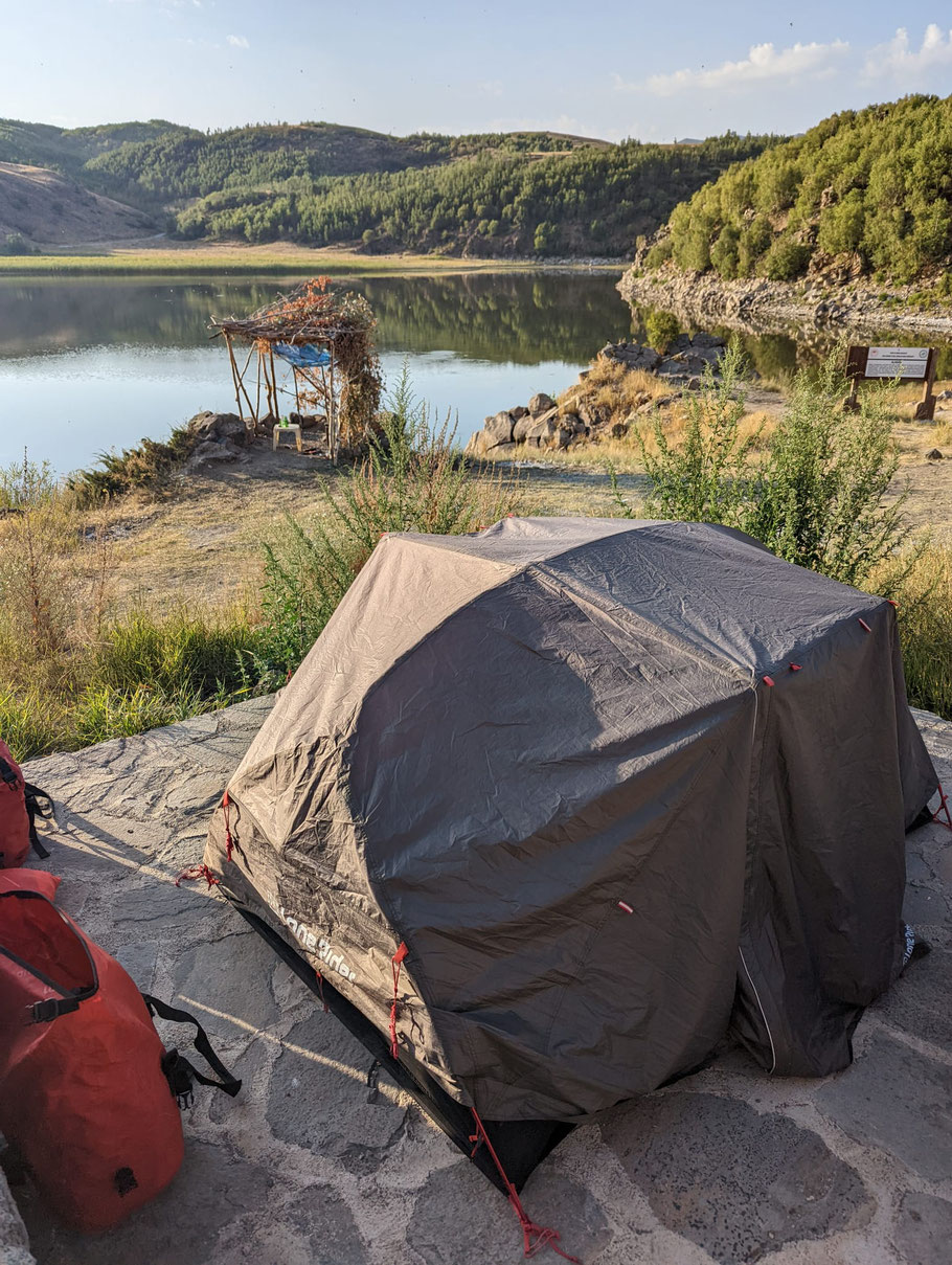 Ein ruhiger Campinplatz in der Türkei (©we.are.adventure.riders)