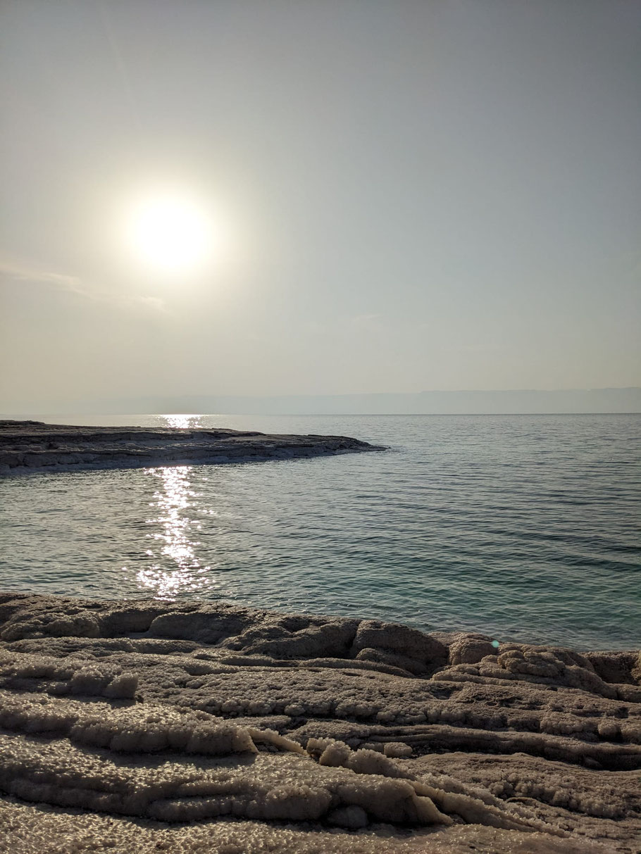 Public Beach for free at the Dead Sea 