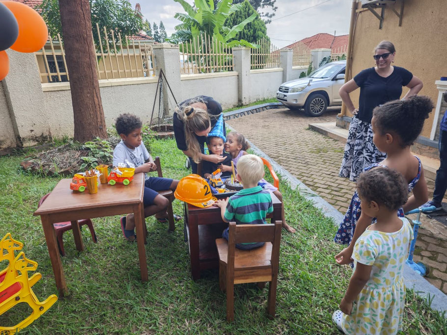 Celebrating the second birthday of this little one