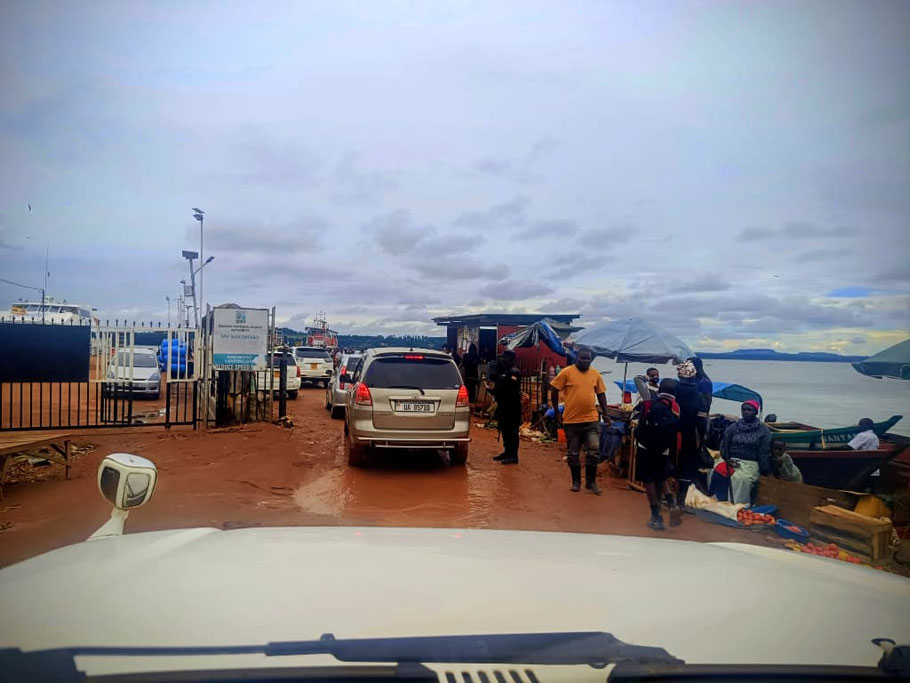 At the ferry terminal