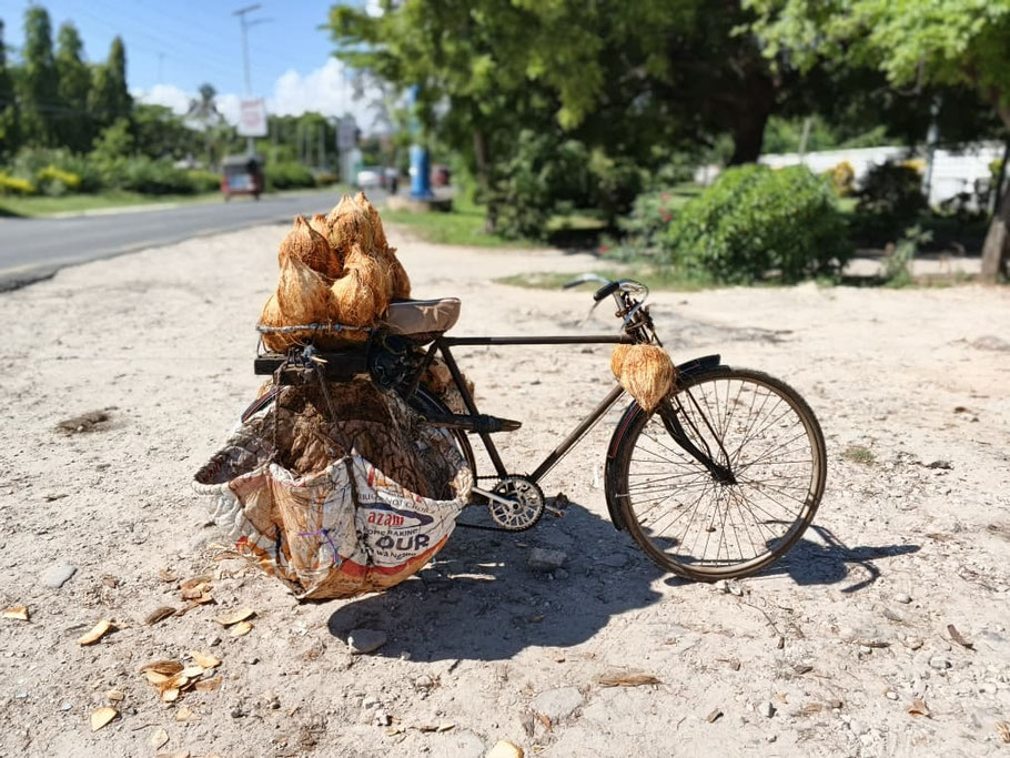 Mobile Coconut Shop in Masaki