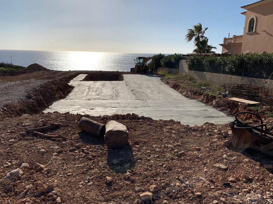 Grundstücke mit Meerblick und mit beantragter Baugenehmigung von Cala Pi Homes