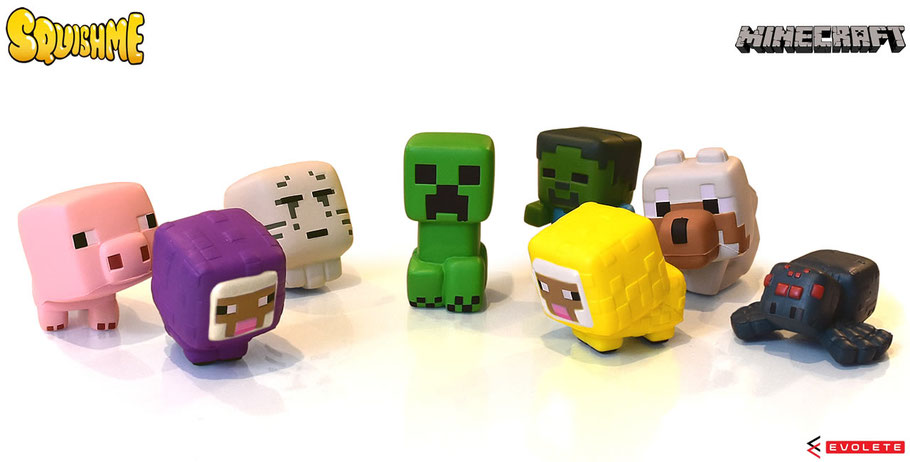 Minecraft Squishme Evolete Worldwide Distributor Of Fun Innovative Creative Items Minecraft Squishme Evolete Worldwide Distributor Of Fun Innovative Creative Items