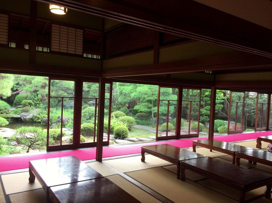 From inside Yamamoto-tei.