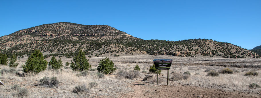 Lobo Canyon Trailhead, El Malpais, New Mexico
