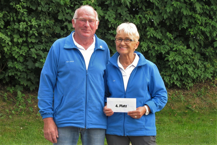 Karl-Heinz Mextorf + Inga Habenicht auf Platz 4