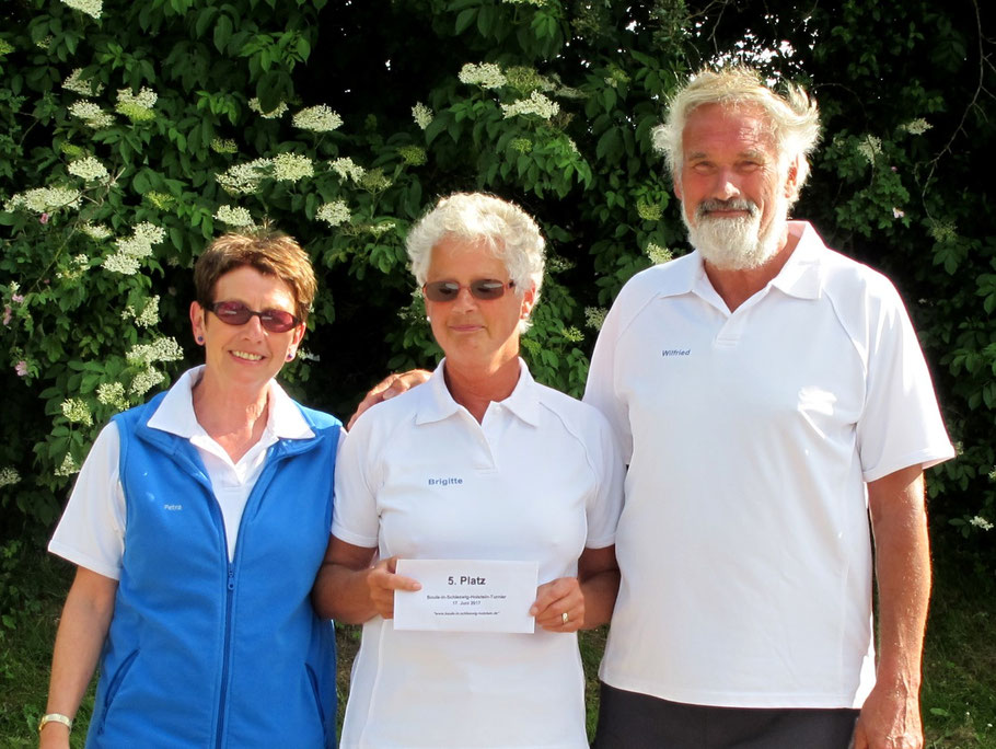 Petra, Brigitte und Wilfried