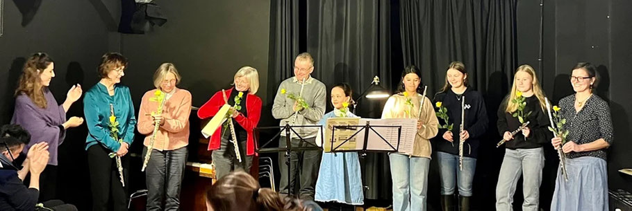 Flötenschüler Moriana Krause