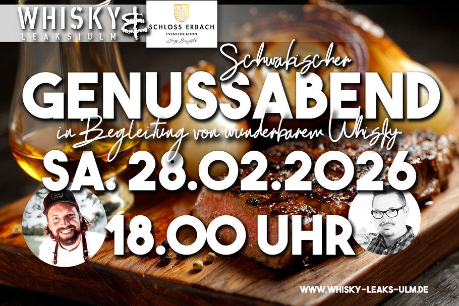 Whisky & Kitchen Party Whisky Leaks Ulm