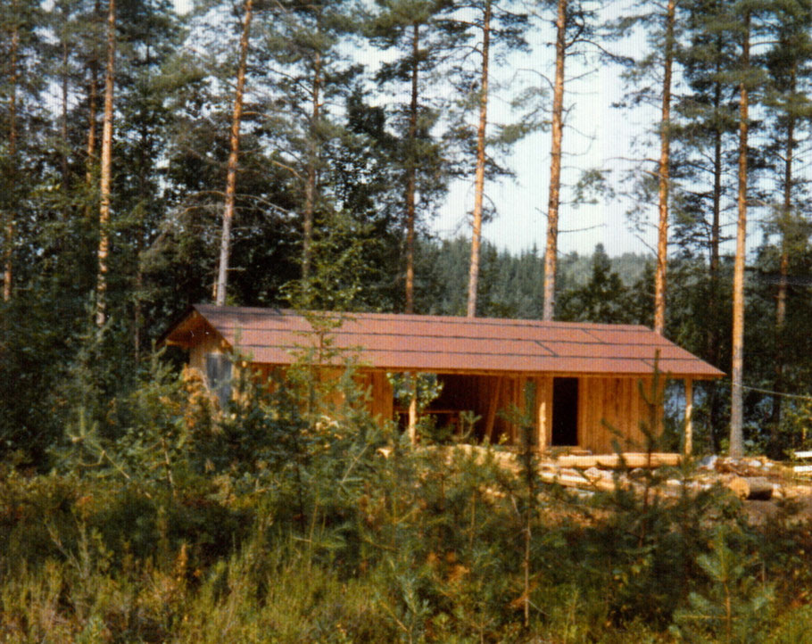 der Rohbau ist fertig