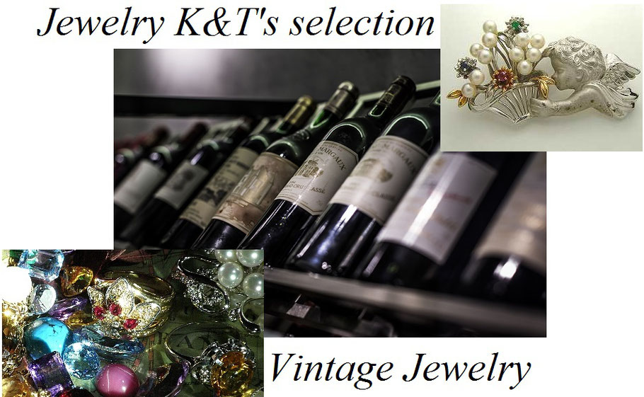 Jewelry K&T's selection Vintage Jewelry 未使用のヴィンテージ ジュエリー デッドストック